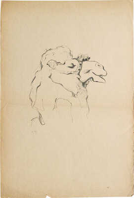 Ватагин Василий Алексеевич. Лот из трех листов из альбома «Рисунки в автолитографиях»